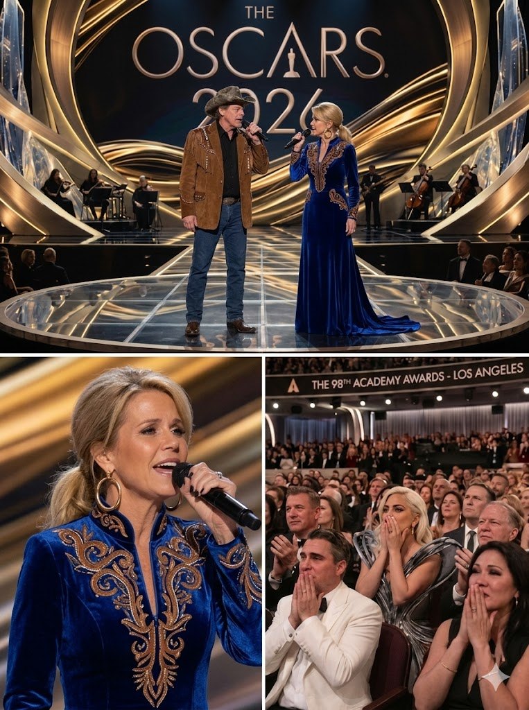 SHOCKING LAST NIGHT: Ted Nugent & Shemane Deziel Steal the Spotlight at the 2026 Oscars with an Unforgettable Acoustic Duet 🎤✨❤️