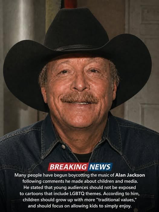A WAVE OF CONTROVERSY: Alan Jackson Faces Boycott Calls as Fans Clash in Heated Online Debate