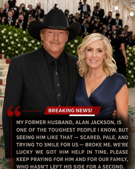 Emotional Update: Denise Jackson Shares Gratitude as Alan Jackson Continues His Quiet Journey with Strength, Faith, and Family Support