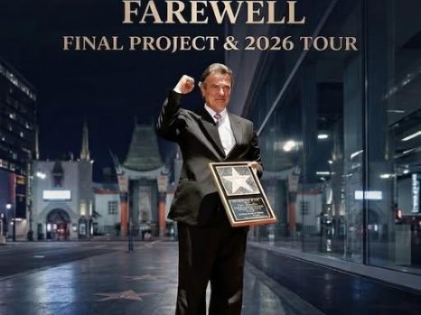 ERIC BRAEDEN Announces Final World Tour in 2026 — A Farewell That Will Echo Around the World