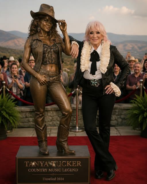 A Historic Tribute: The Day Tanya Tucker Was Immortalized in Bronze