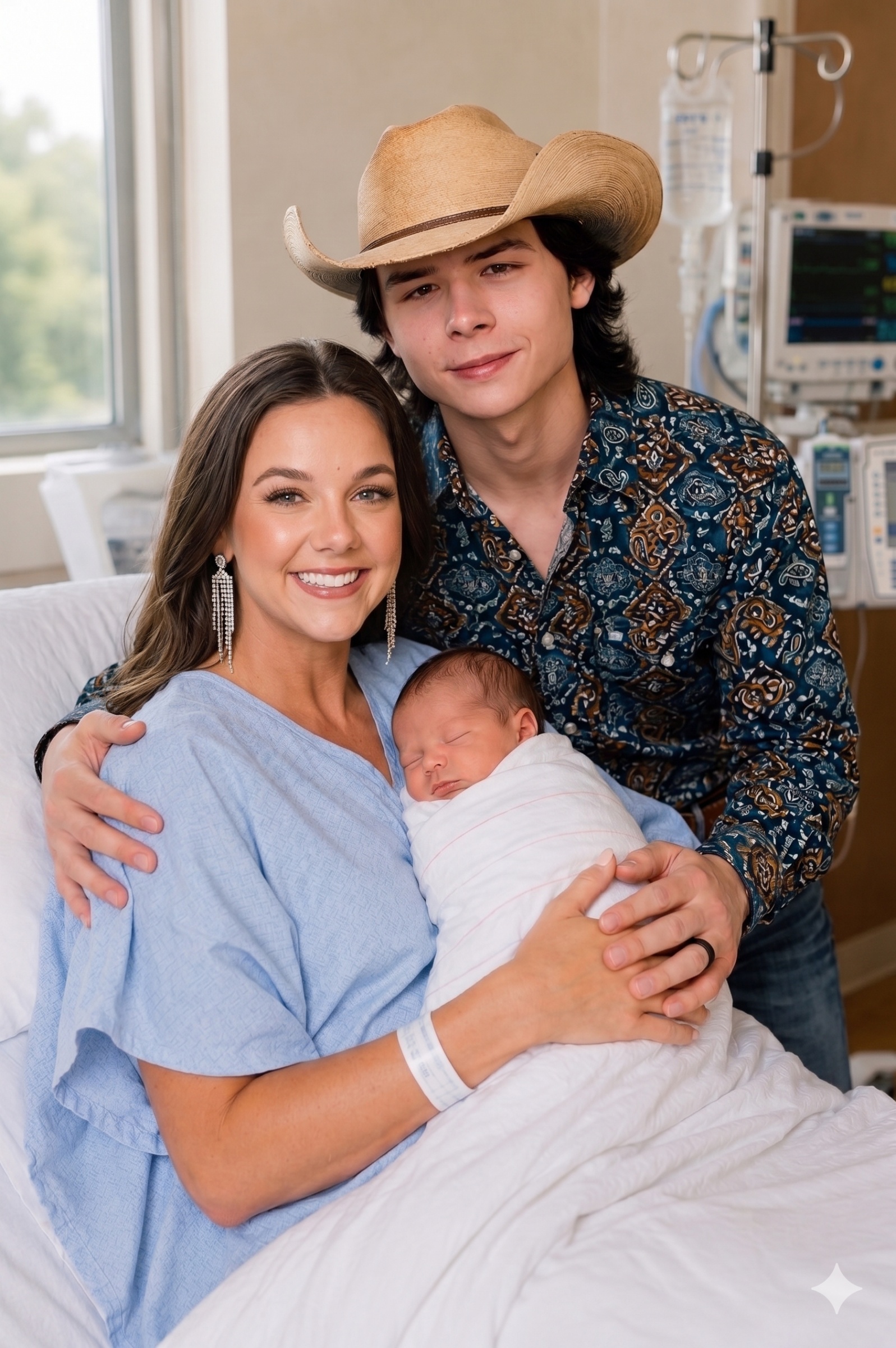 BREAKING NEWS: John Foster and Brooklyn Welcome a Miracle Baby — And The Name Is Pure Poetry! 👶🎸