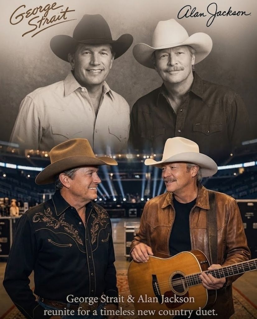 👑🎸 TWO LEGENDS. ONE HISTORIC SONG: Alan Jackson x George Strait SET TO REDEFINE TRADITIONAL COUNTRY