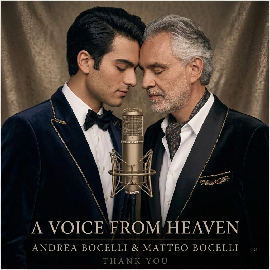 “A Voice from Heaven”: When Andrea Bocelli and Matteo Bocelli Unite Across Time in a Lost Duet 🎶✨