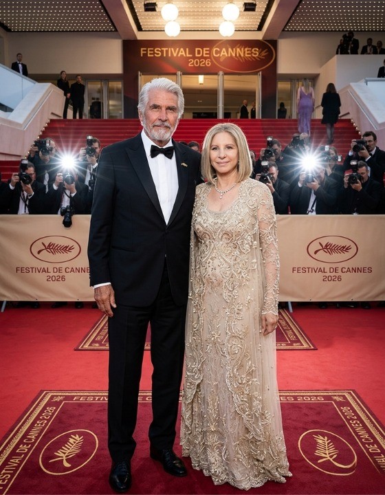 CANNES 2026 BOMBSHELL: Barbra Streisand & James Brolin Redefine Timeless Elegance on the Red Carpet ✨🎬