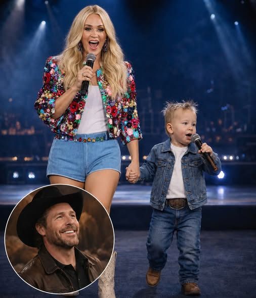 💙 “MIKE FISHER COULDN’T HOLD BACK THE TEARS”: Carrie Underwood and Son Jacob Share Emotional Onstage Tribute That Left Millions Speechless