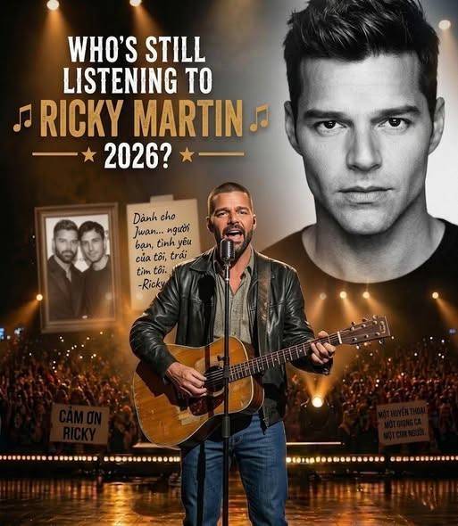 THE NIGHT THE CROWD FELL SILENT — RICKY MARTIN DELIVERED A MOMENT NO ONE EXPECTED