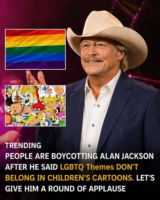 Alan Jackson Sparks Online Firestorm as Comments on Children’s Cartoons Ignite National Debate