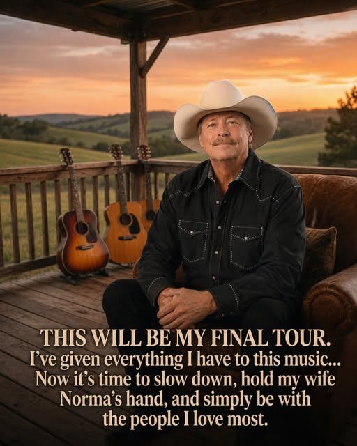 “This Will Be My Final Tour”: Alan Jackson Says 2026 Will Mark His Last Time on Stage