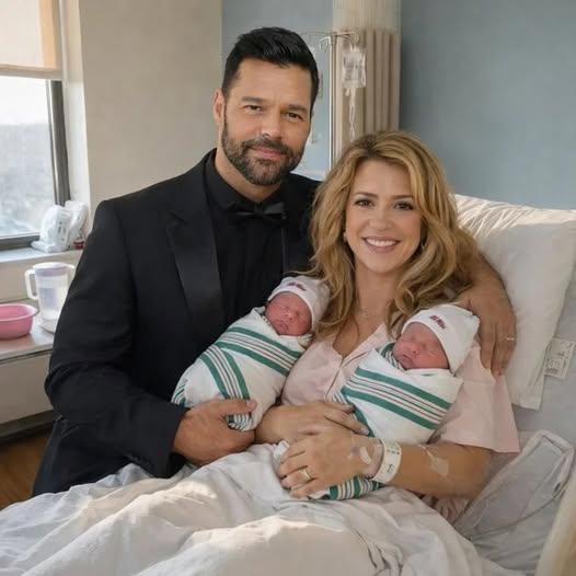 BREAKING NEWS: Ricky Martin and Shakira Drop a “Double Bombshell” — Welcoming Twin Babies at Age 54, and Their Names Are Taking the Internet by Storm