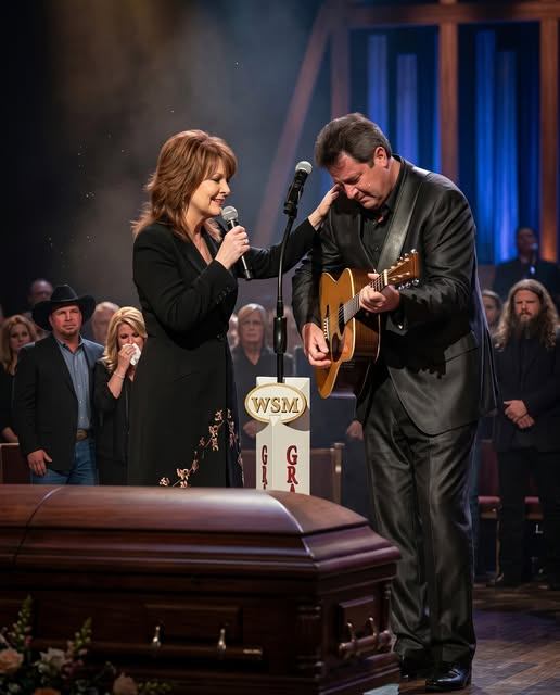 Vince Gill’s Voice Broke at George Jones’ Funeral — and the Grand Ole Opry House Will Never Forget What Happened Next