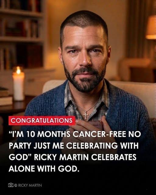 Ricky Martin Moves the Internet With Emotional Message: “God Is Still Writing My Story”