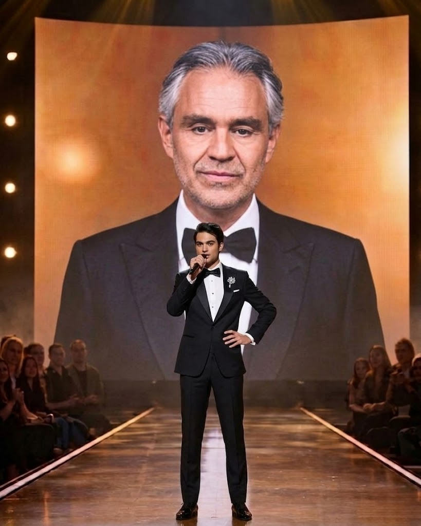 A SON SINGS FOR HIS FATHER A Quiet Tribute That Spoke Louder Than Applause```