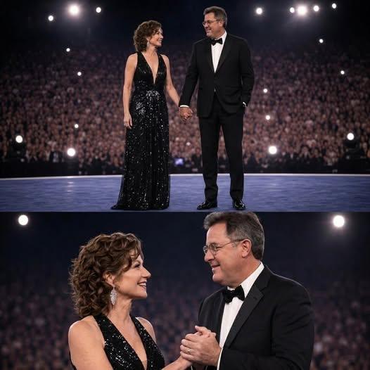 “HIS HAND WAS TREMBLING” — THE MOMENT VINCE GILL AND AMY GRANT LEFT AN ARENA IN SILENCE