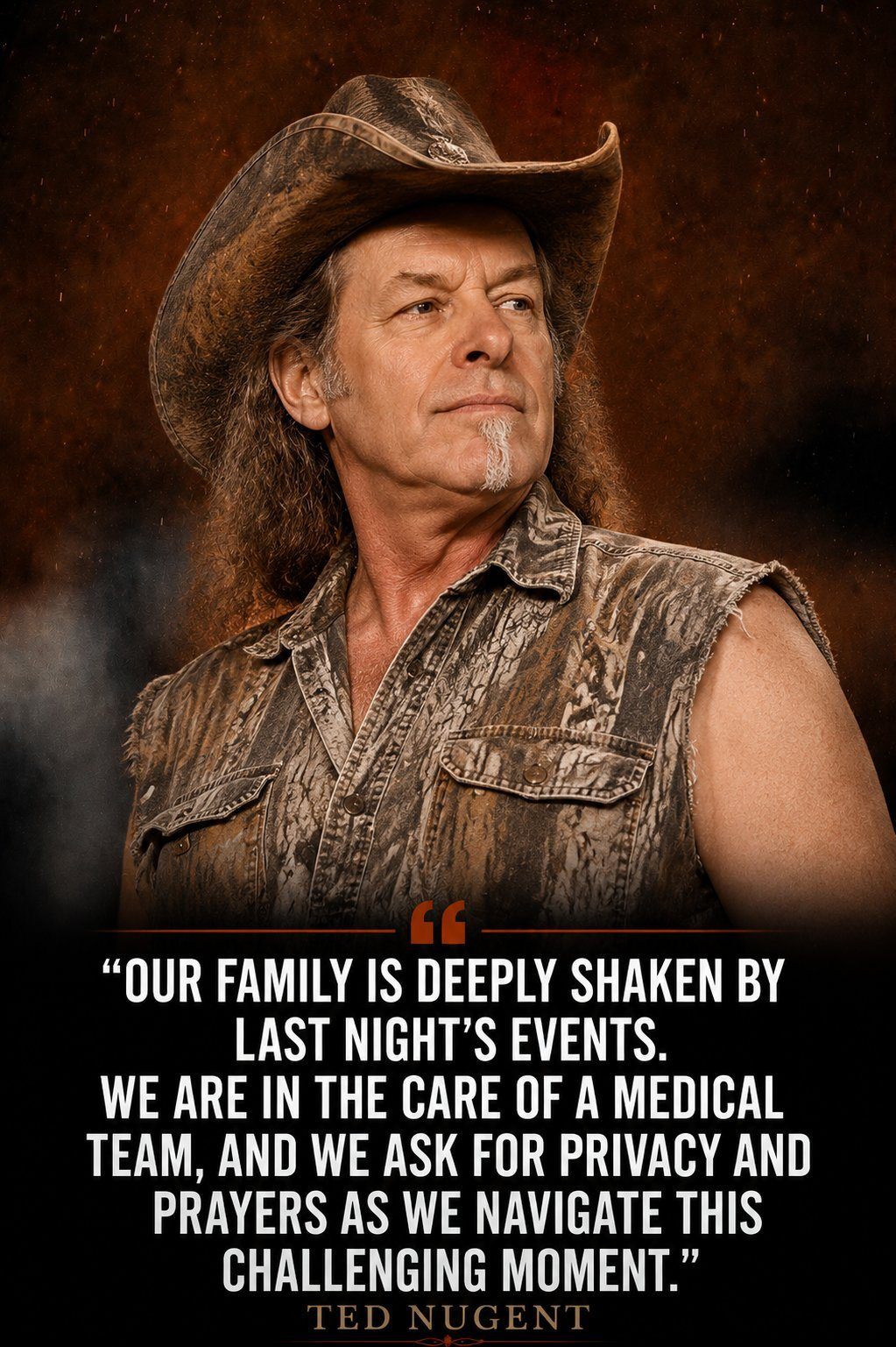 🚨 JUST IN: Ted Nugent Named Face of Global Wellness & Ocean Conservation Campaign — Fans and Advocates React