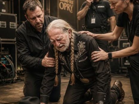 FICTIONAL STORY: Panic Erupts After Willie Nelson Suffers Sudden Medical Scare During Public Event