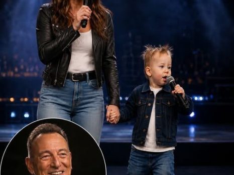 FICTIONAL TRIBUTE STORY: “BRUCE COULDN’T HOLD BACK THE TEARS” — Jessica Springsteen and Little Lily Deliver Emotional “Thunder Road” Duet That Leaves Entire Audience Speechless