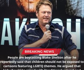 🚨 BREAKING NEWS: Blake Shelton Faces Massive Boycott Over Controversial Comments on Children’s Cartoons 🚨