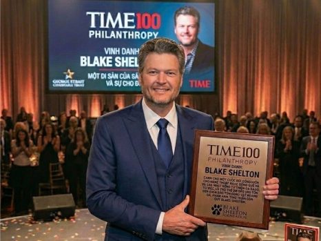 🚨 A WELL-DESERVED HONOR FOR THE OKLAHOMA ICON! 👑 Blake Shelton Named to TIME 100 Philanthropy List