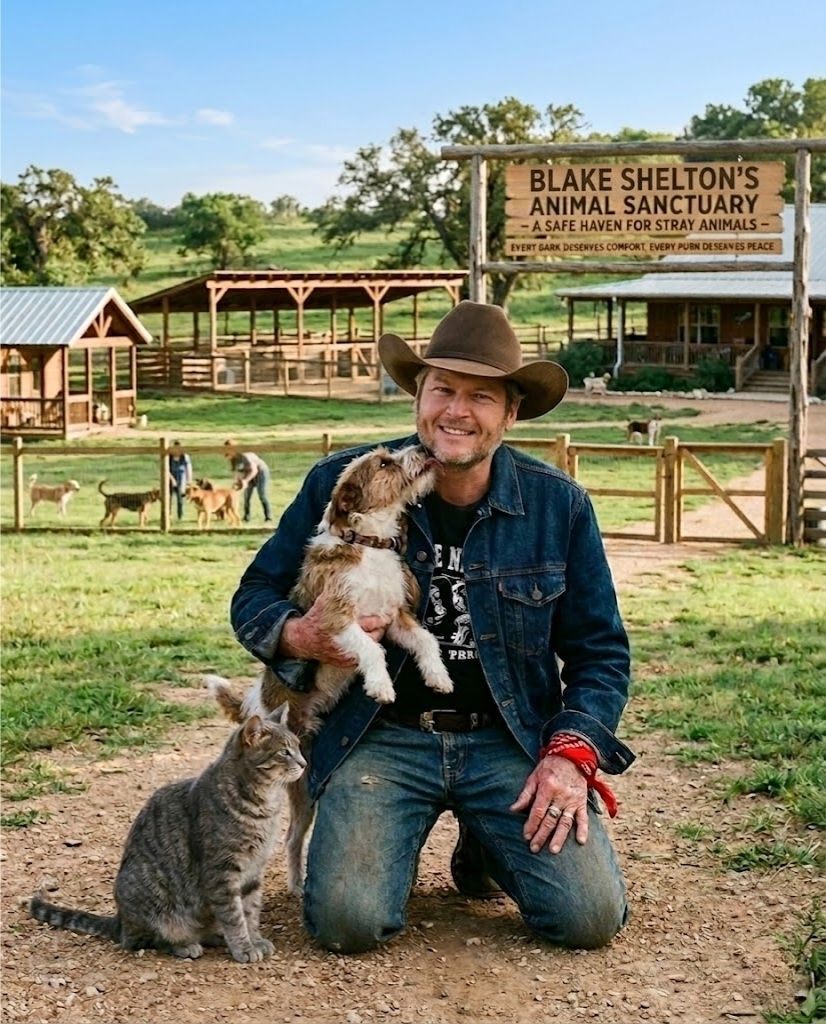 🚨 BREAKING NEWS: Blake Shelton’s $7 Million Sanctuary for Stray Animals Is Melting Hearts Worldwide 🐾