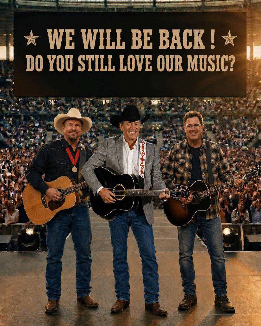 THE FINAL BOW OF A LEGEND — George Strait, Garth Brooks & Vince Gill TURN “THE NEW FRONTIERS” INTO COUNTRY MUSIC HISTORY