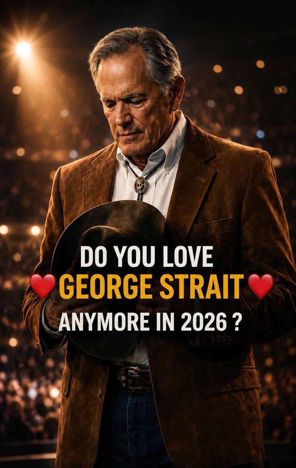 BREAKING: THE NIGHT THE MUSIC FELL SILENT — AND George Strait’S WORDS LEFT AN ENTIRE ARENA IN TEARS