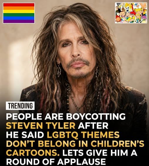 HOLLYWOOD IN CHAOS: A FICTIONAL ROCK LEGEND IGNITES A CULTURE WAR AFTER CONTROVERSIAL COMMENTS ABOUT CHILDREN’S CARTOONS