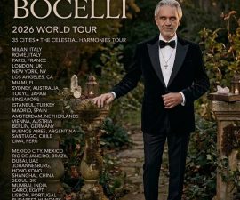 🚨 BREAKING NEWS: Andrea Bocelli Officially Announces His 2026 World Tour 🎤