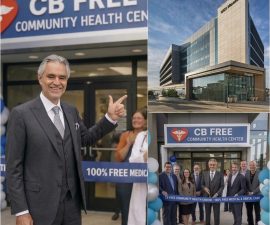 ❤️ Andrea Bocelli OPENS FREE COMMUNITY HEALTH CENTER — “THIS IS WHAT COMES AFTER THE MUSIC”