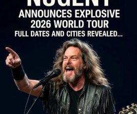 ⚡ Shockwaves Hit the Nation: Ted Nugent Announces Explosive 2026 World Tour 🎸🔥