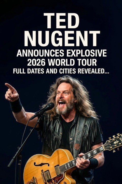 ⚡ Shockwaves Hit the Nation: Ted Nugent Announces Explosive 2026 World Tour 🎸🔥
