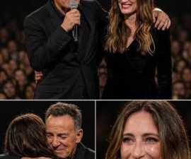 “THANK YOU FOR LETTING ME BE YOUR FATHER” — Bruce Springsteen BREAKS DOWN IN A RARE EMOTIONAL MOMENT WITH Jessica Springsteen