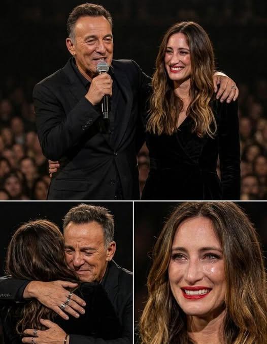 “THANK YOU FOR LETTING ME BE YOUR FATHER” — Bruce Springsteen BREAKS DOWN IN A RARE EMOTIONAL MOMENT WITH Jessica Springsteen